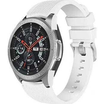 Řemínek na hodinky BSTRAP | BStrap Silicone Davis reminek na Xiaomi Amazfit GTR 2 / GTR 47mm, white (SSG008C0807)