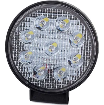 Venkovní osvětlení dobirkov.cz Pracovní lampa do auta, 9 LED, kulatá