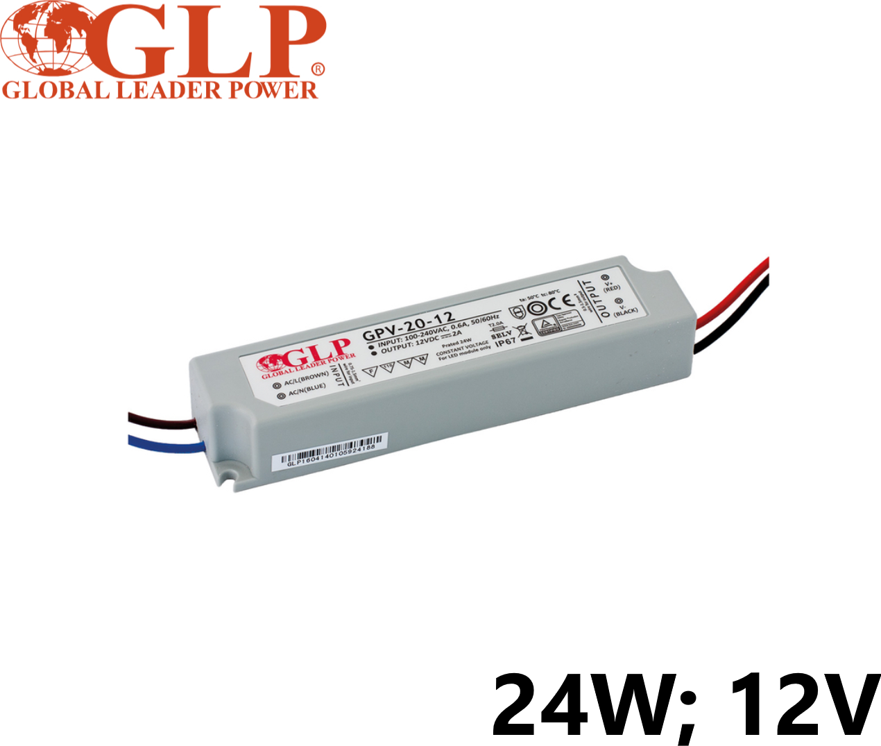 Zdroj konstantního napětí GPV 24W; 12V