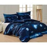 Povlečení Matějovský GALAXIE, planety, modré, bavlna hladká digitál, 140x200cm + 70x90cm