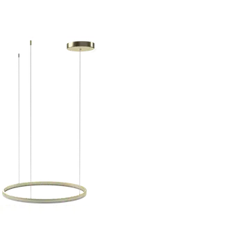 Moderní lustr Halo 60 zlatá