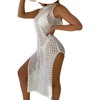 Dámské šaty Amparo Miranda® Plážové šaty AM116, Barva bílá