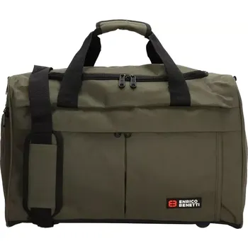 Sportovní taška Enrico Benetti sportovní taška Amsterdam 35317 zelená 33L – odolná cestovní taška s nastavitelným popruhem | Cooltovka.cz
