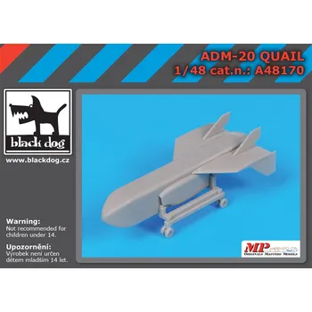 Plastikový model Blackdog 1/48 ADM-20 Quail
