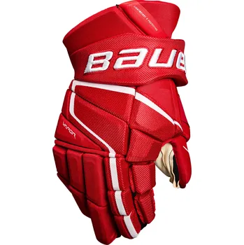Chránič rukou Hokejové rukavice Bauer Vapor 3X PRO Red Senior 14 palců