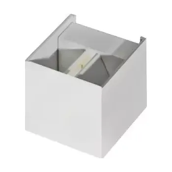 Nástěnné svítidlo LED vnější nástěnné osvětlení Gambino světle šedá 3000K