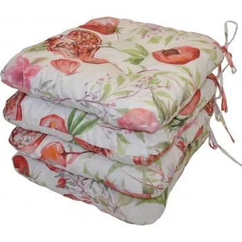 Podsedák Axin Trading s.r.o. Sedák UNI motiv granátové jablko - set 4 kusy