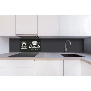 DIMEX | Dibond za kuchyňskou linku DBW-06040-223 | 60 x 40 cm | Pekařské cedule + Dibond deska za kuchyňskou linku DIMEX v rozměru 60 x 40 cm, motiv Pekařské cedule