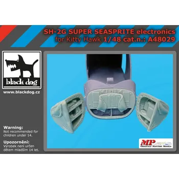 Plastikový model Blackdog 1/48 SH-2G Super Seasprite electronics (KITTYH)
