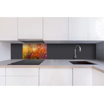 Obklad DIMEX | Dibond za kuchyňskou linku DBW-06040-211 | 60 x 40 cm | Barevné květinové pozadí + Dibond deska za kuchyňskou linku DIMEX v rozměru 60 x 40 cm, motiv Barevné květinové pozadí