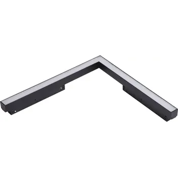 LED svítidlo do lišty Alfa Saga Track Magnetic Corner A 24W 4000K černá