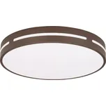 Moderní stropní svítidlo Wheel hnědé