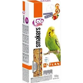 Krmivo pro ptáka LOLO SMAKERS 3v1 MIX ovoce,med,vejce pro andulky 130 g