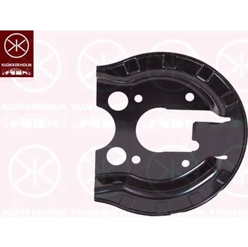Brzdový kotouč Ochranný plech proti rozstřikování, brzdový kotouč KLOKKERHOLM 5514879