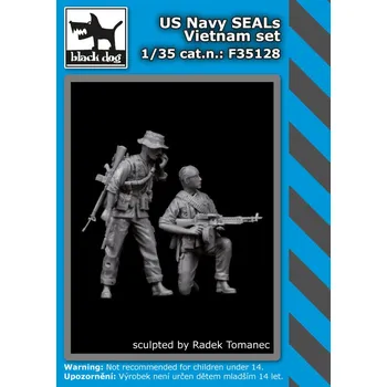 Plastikový model Blackdog 1/35 US Navy SEALs - Vietnam set (2 fig.)