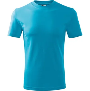 Pánské tričko Heavy tričko unisex XL tyrkysová