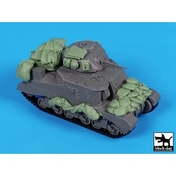 Plastikový model Blackdog 1/72 M3 Grant accessories set (MIRAGE H.)