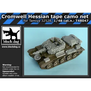 Plastikový model Blackdog 1/48 Cromwell Hessian tape camo net