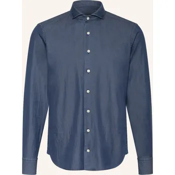 Pánská košile Olymp Signature Pánská Košile Tailored Fit, tmavě modrá, 45