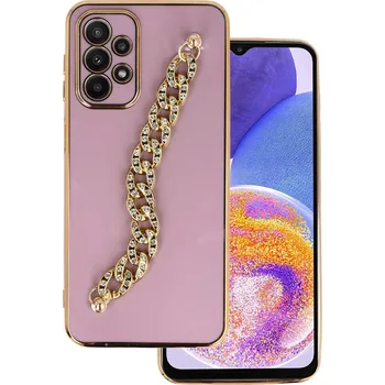 Pouzdro na mobilní telefon Trend Case pro Samsung Galaxy A23 4G/5G design 4 růžové