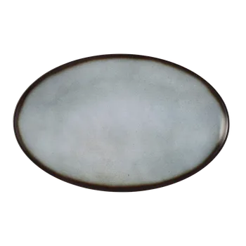 Seltmann Weiden Coup Fine Dining Grey Oválný podnos 40 x 26 cm
