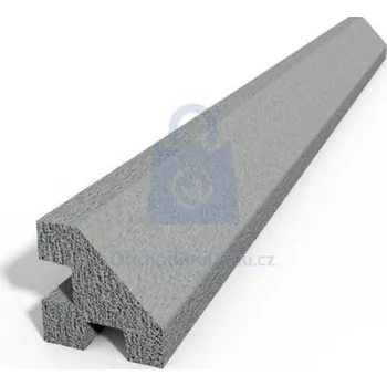 Plotový sloupek Sloupek betonový KLASIK, rohový 1000 mm, pískovec, balení 1 ks