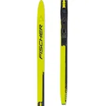 Dětské běžecké lyže s mohérovými pásy Fischer SPRINT SKIN + TOUR JR 150 Žlutá, Černá
