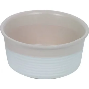 Miska pro psa Nobby Keramická miska Neta krémová 17 cm 850 ml
