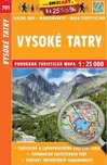 Turistická mapa: Vysoké Tatry 1:25 000…