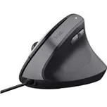 TRUST myš Bayo II Ergonomická vertikální myš, USB, černá 25144