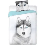 Bavlněné povlečení Wild Husky 160x200 cm