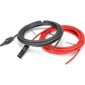 solární kabel Solární kabely H1Z2Z2-K s konektory MC4, 2×4mm Délka: 2 metry