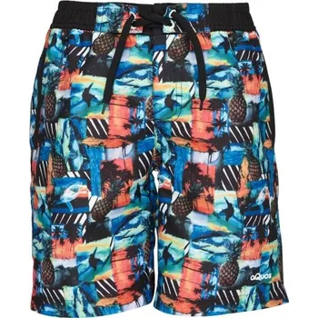 Chlapecké oblečení Chlapecké koupací šortky AQUOS GILLON 164/170 Černá, Mix