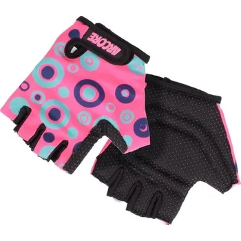 Cyklistické rukavice Dětské cyklistické rukavice Arcore ZOAC 8 Růžová, Khaki, Světle modrá