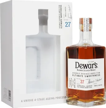 Whisky Dewars Double Double 27 y.o. 46 % 0,5 l dárková krabice