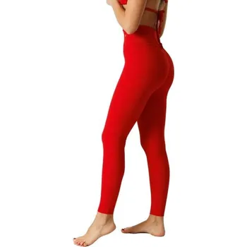 Dámské legíny Dámské legíny GOLDBEE TENKÉ LEGÍNY 2XL Červená