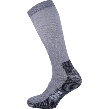 Pánské ponožky Turistické ponožky TEKO ECO EXPEDITION 5.0 S Šedá, Tmavě šedá