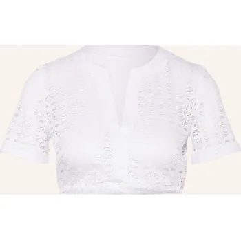 Johann & Johanna Dámská Dirndl Halenka, bílá, 34