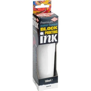 Speciální výtvarná barva Barva na linoryt 100 ml ESSDEE - Bílá