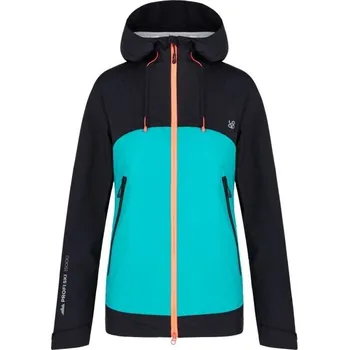 Sportovní oblečení Dámská lyžařská bunda LOAP FALOMA L Černá, Tyrkysová