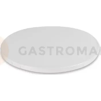 Podložka kartonová pod dorty a zákusky, kulatá, bílá, 25x1,2 cm | MODECOR, 30617G