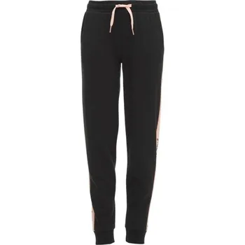 Dívčí tepláky Lewro VARKA 116/122 Černá, Růžová