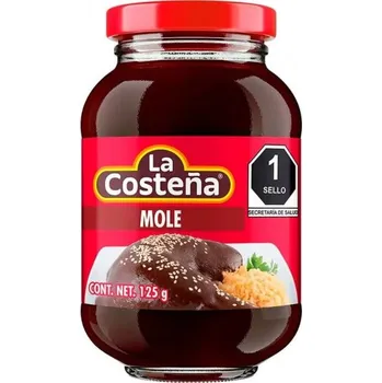 Omáčka Salsa Mole Caja - salsa Mole s mírnou pálivostí - La costeňa - 125g