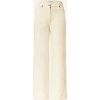 Remain Dámské Marlene Kalhoty, žlutá / bílá, 36