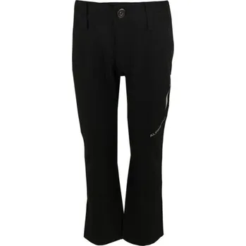 Chlapecké kalhoty Dětské softshellové kalhoty ALPINE PRO HUNILO 116-122 Černá