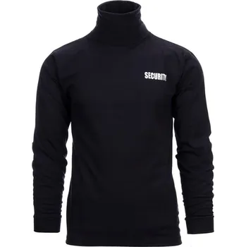FOSTEX Triko SECURITY rolák s dlouhým rukávem ČERNÉ 3XL ČERNÁ - BLACK
