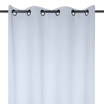 Závěs Blackout Notte zatemňovací závěs s kroužky kouřový 135 x 180 cm