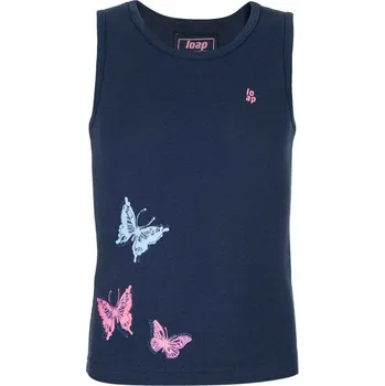 Dívčí tílko LOAP BALLI 112/116 Tmavě modrá, Světle modrá, Růžová