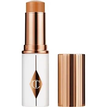 Přípravek na tvář Charlotte Tilbury Unreal Skin Sheer Glow Tint, 10 tan