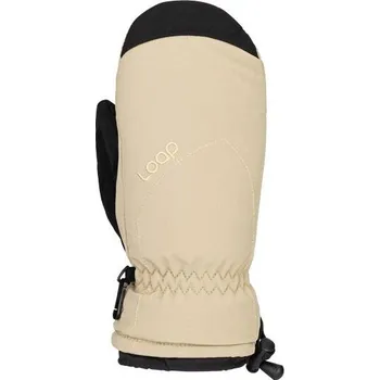 Rukavice Dámské rukavice LOAP ROSOLA XS Béžová, Černá